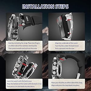 iG-3200 　 Apple Watch Series 10 46mm バンド Amazon.com: iG-3200 Modified Watch Case for (2024) Apple